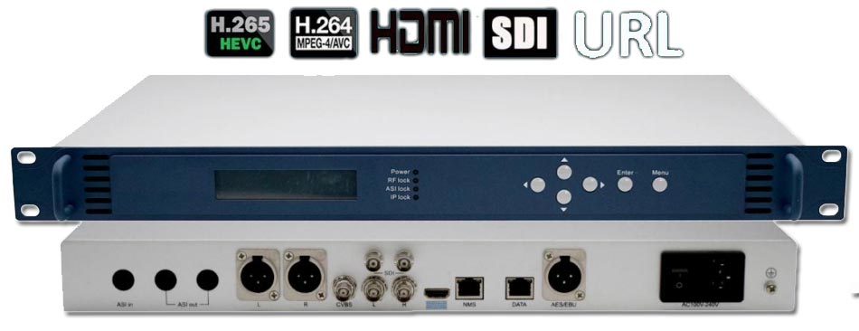 SERVER IP DECODER HDMI/SDI/HEVC/H.264/