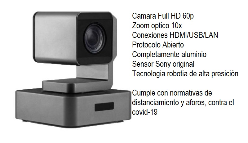 Cámara PTZ PRO 10x SDI/HDMI/USB/LAN