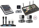 Kit NSCaster X1 + 3 PTZ 10x (SDI/HDMI/LAN/USB) + Mixer + Mic UHF