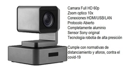 [Cámara] Cámara PTZ Wall-3 10x SDI/HDMI/USB/LAN